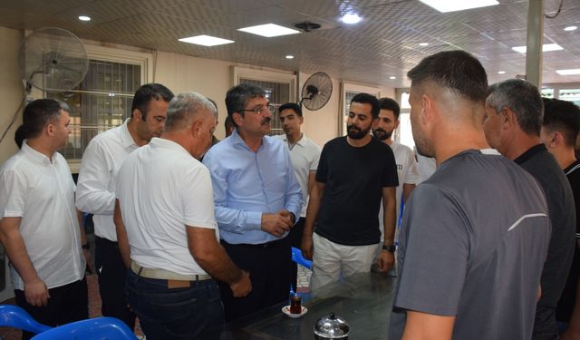 Batman Milletvekili Nasıroğlu’ndan hastane ziyareti