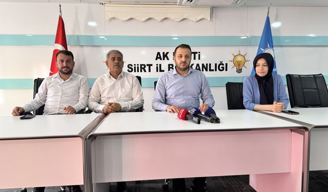 İl Başkanı Özturan silah bırakma sürecini değerlendirdi