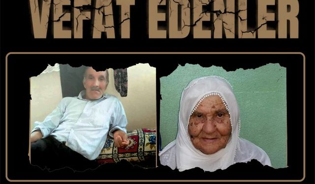 Besni'de Bugün Vefat Edenler 31.07.2025