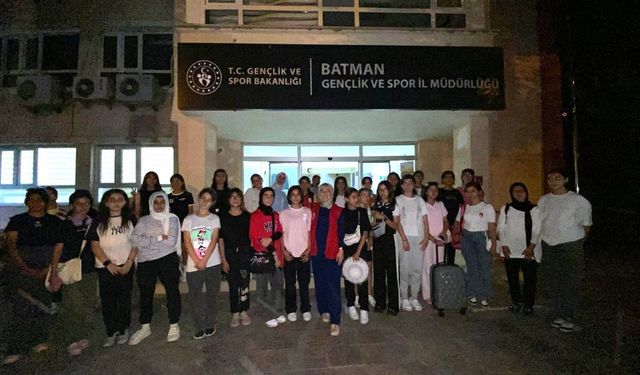 Batman'da 1280 genç ücretsiz yaz kampından faydalandı