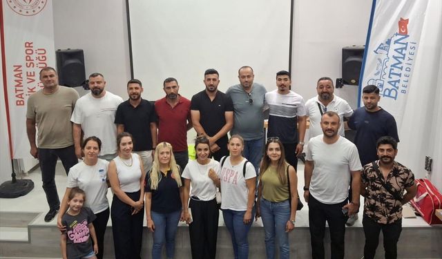 Batman’da Gençlik ve Spor personeline ilk yardım