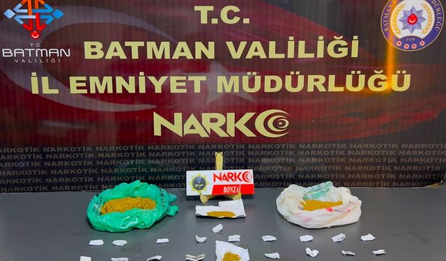 Batman'da u..şturucu operasyonlarında 8 zanlı tutuklandı