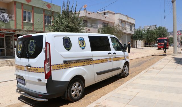 Kilis’te doğalgaz borusu patladı, yangın çıktı