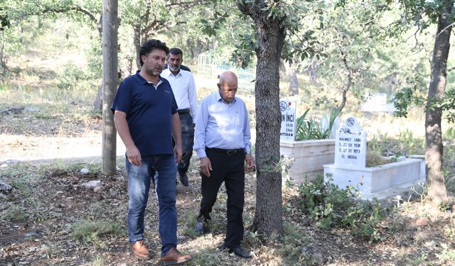 Siirt’te köylüler endemik adaçayı için mezarlıkta nöbette