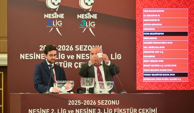 Nesine 2. ve 3. Lig fikstürü Ankara'da çekildi
