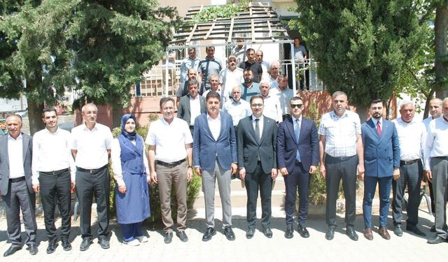 Şan’dan Sincik Belediye Başkanı Mehmet Korkut’a  ziyaret