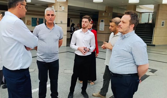 Hacıoğlu'ndan Siirt Eğitim ve Araştırma Hastanesi'ne ziyaret