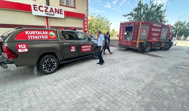 apartman dairesinde çıkan yangında 5 kişi dumandan etkilendi