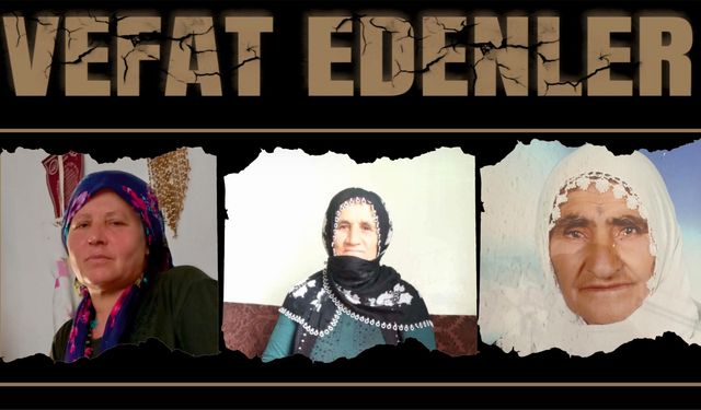 Besni'de Bugün Vefat Edenler 04.07.2025