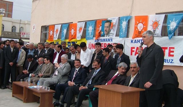 20 Yıl Aradan Sonra Kahta'da Tarihi Buluşma