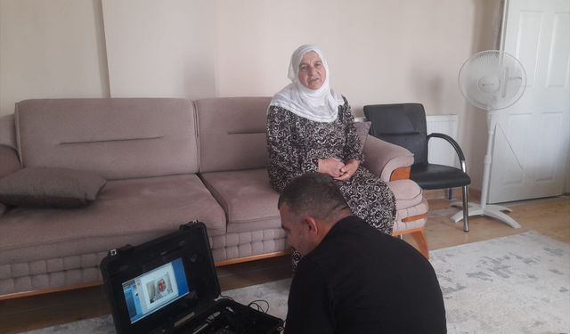 Batman’da Evde Nüfus Hizmeti Uygulaması Sürüyor