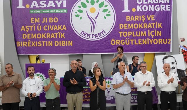 "DEM Parti Adıyaman İl Eş Başkanları: Bayır ve Şahin" Oldu