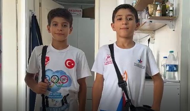 Adıyamanlı kardeşler, acılarını sporla aştı