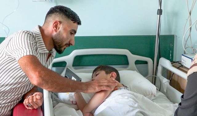 Küçük Miran, Diyarbakır'daki tedaviyle hayata tutundu