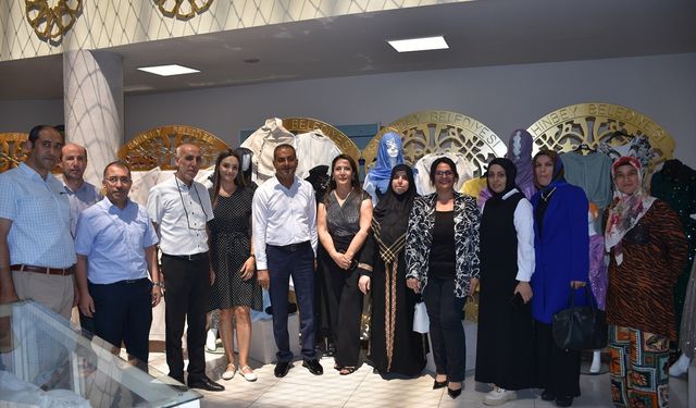 Gaziantep'te kursiyerler sergi açtı