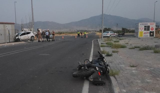 Gaziantep’te Otomobil ile Motosiklet Çarpıştı: 1 Ölü