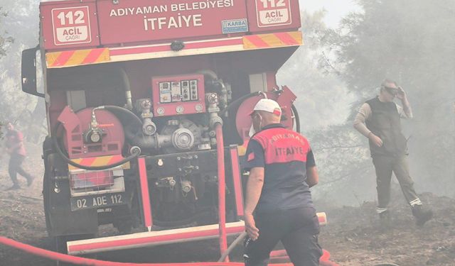 Adıyaman Belediyesi İtfaiyesinden Temmuz’da yoğun mesai