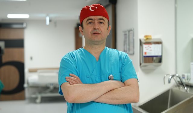 Kapalı ameliyatla testis kanserinden kurtuldu