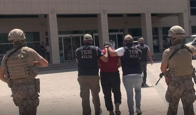 Kilis'te DEAŞ operasyonunda 1 zanlı tutuklandı