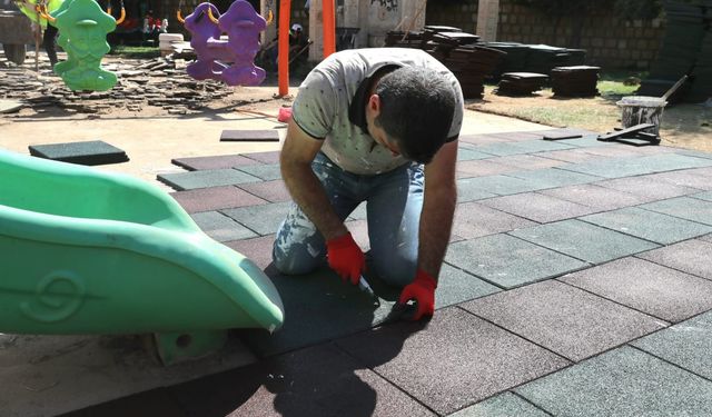 Mardin Büyükşehir, Erdoğan Parkı’nı yeniliyor