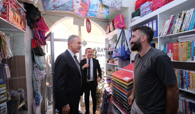 Mardin Valisi Akkoyun, Savur’u ziyaret etti