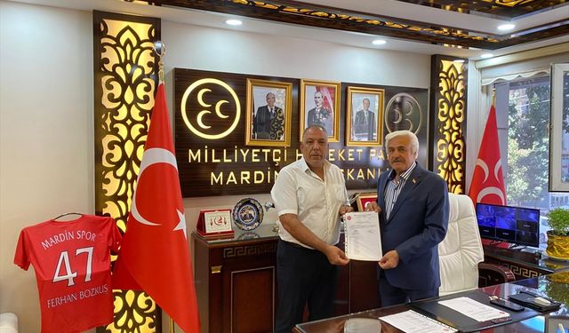 MHP Savur İlçe Başkanlığına Osman Suat Akgül getirildi