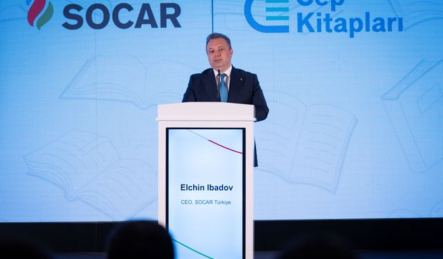 SOCAR Türkiye, Cep Kitapları Projesi’ni tanıttı