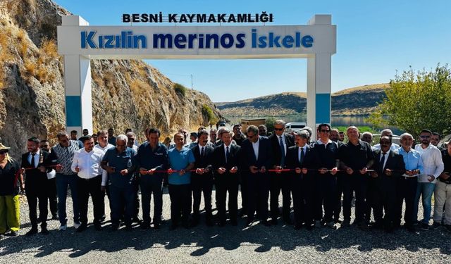 Besni’nin Turizm Yıldızı: Kızılin Merinos İskele Açıldı
