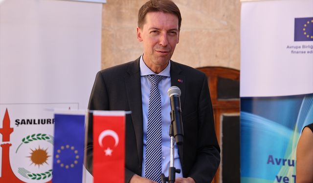 AB Delegesi Vilcinskas, Urfa’da Sergi Açtı