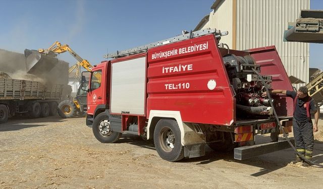 Enerji tesisinde çıkan yangın kontrol altına alındı