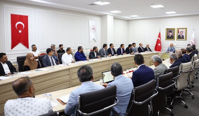 Adıyaman’da Hayvanları Koruma Kurulu Toplandı