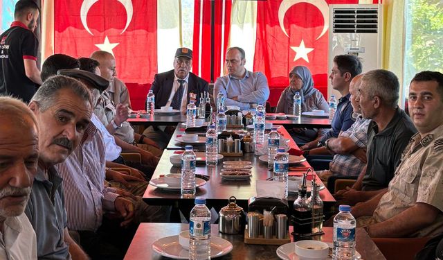 Araban'da Gaziler Günü dolayısıyla yemek verildi