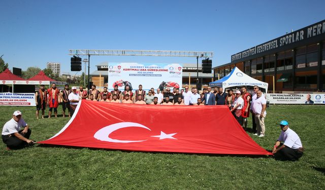 Aşırtmalı Aba Güreşi Türkiye Şampiyonası, başladı