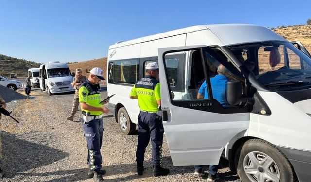 Batman'da öğrenci servislerine yönelik denetim yapıldı