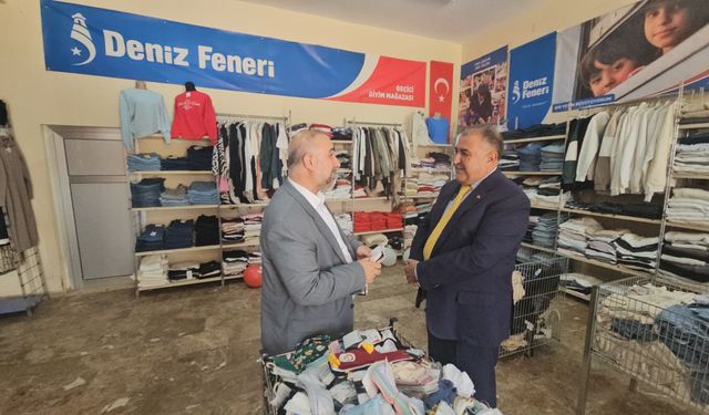 Deniz Feneri'nden Cizre'ye 'Geçici Giyim Mağazası'
