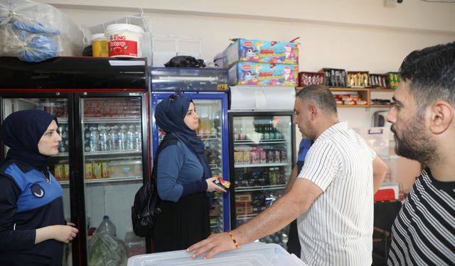 Cizre'de okul kantinleri ve yemekhanelerde denetim