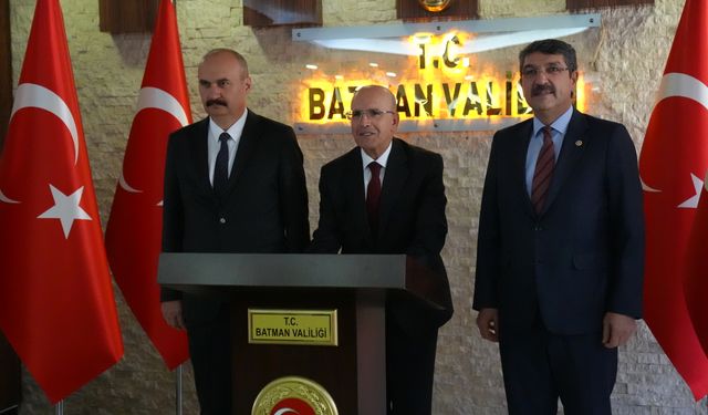 Maliye Bakanı Şimşek, Batman Valiliğini ziyaret etti