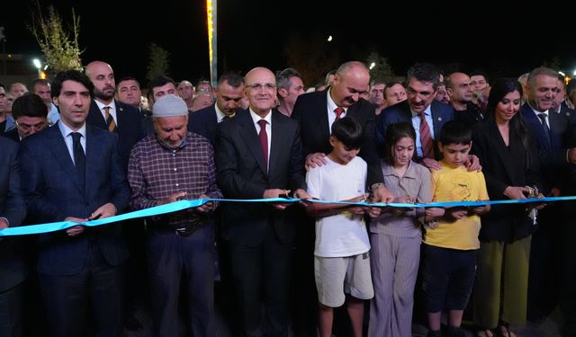 Hazine ve Maliye Bakanı Şimşek, Batman'da Konuştu