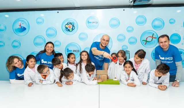 IMCD, TEGV iş birliğiyle Eskişehir'de bilim sınıfı kuruldu