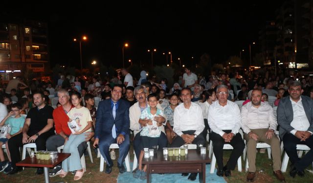 Kilis'te açık hava sineması etkinliği yapıldı