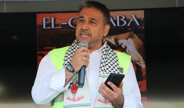 Kilis'te Küresel Sumud Filosu'na destek