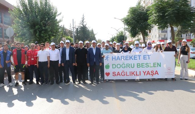 Kilis'te sağlıklı yaşam yürüyüşü düzenlendi