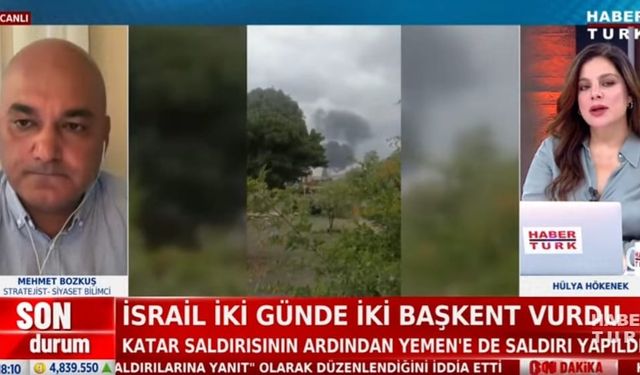 Hemşehrimiz Bozkuş, İsrail’in saldırılarını değerlendirdi