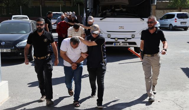 Şanlıurfa merkezli DEAŞ operasyonunda 14 şüpheli yakalandı