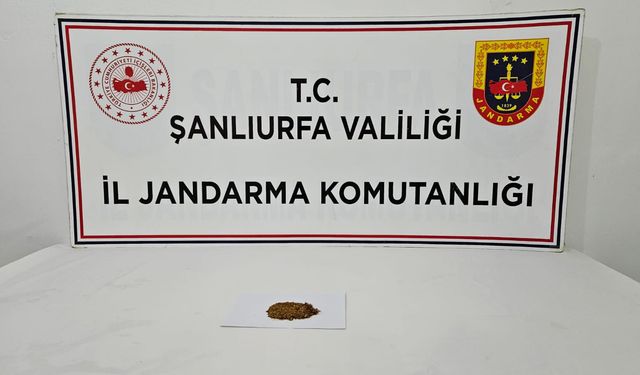 Şanlıurfa'da 4 uyusturucu şüphelisi yakalandı