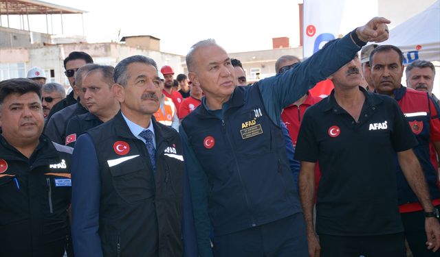 Şırnak'ta AFAD koordinesinde deprem tatbikatı yapıldı