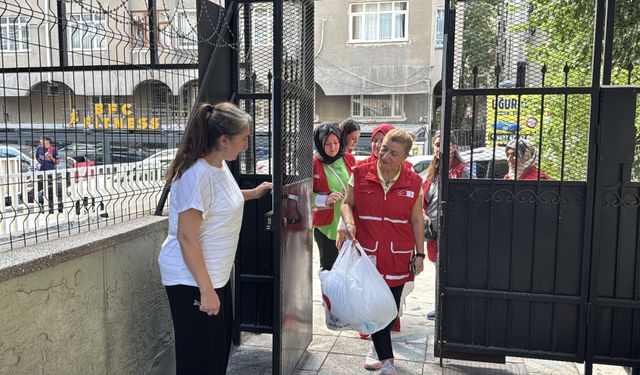 Türk Kızılay yaşlı ve engellileri evlerinde yalnız bırakmıyor