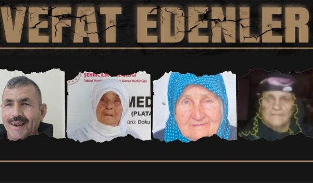 Besnide Bugün Vefat Edenler 16.09.2025