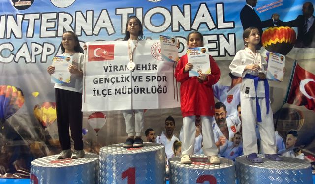 Viranşehir Karate Takımı'ndan 10 madalya