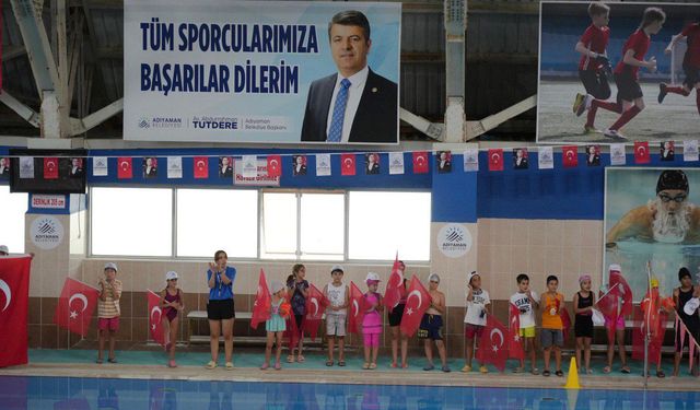 Adıyaman Belediyesi Yaz Spor Okulları kapanış töreni yapıldı